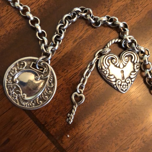 retired and rare HTF Brighton Victorian charm necklace/belt - Picture 8 of 14